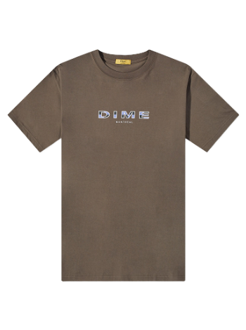 Dime Block Font T-Shirt "Driftwood" DIMESU2323DRI