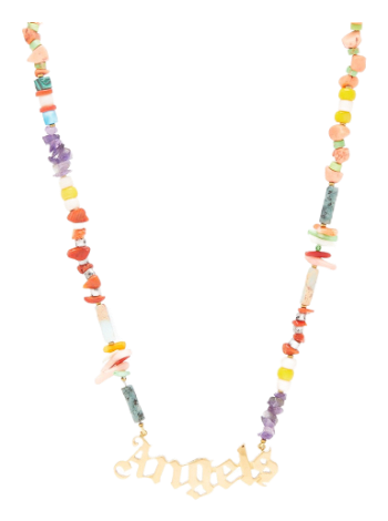 Palm Angels Angels Beads Necklace PWOB079S23MAT0018476