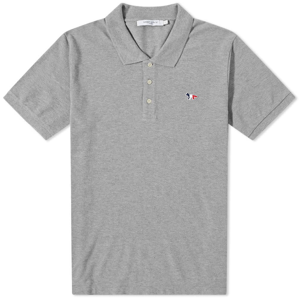 Polo shirt MAISON KITSUNÉ Tricolour Fox Polo AM00200KJ7002-H150