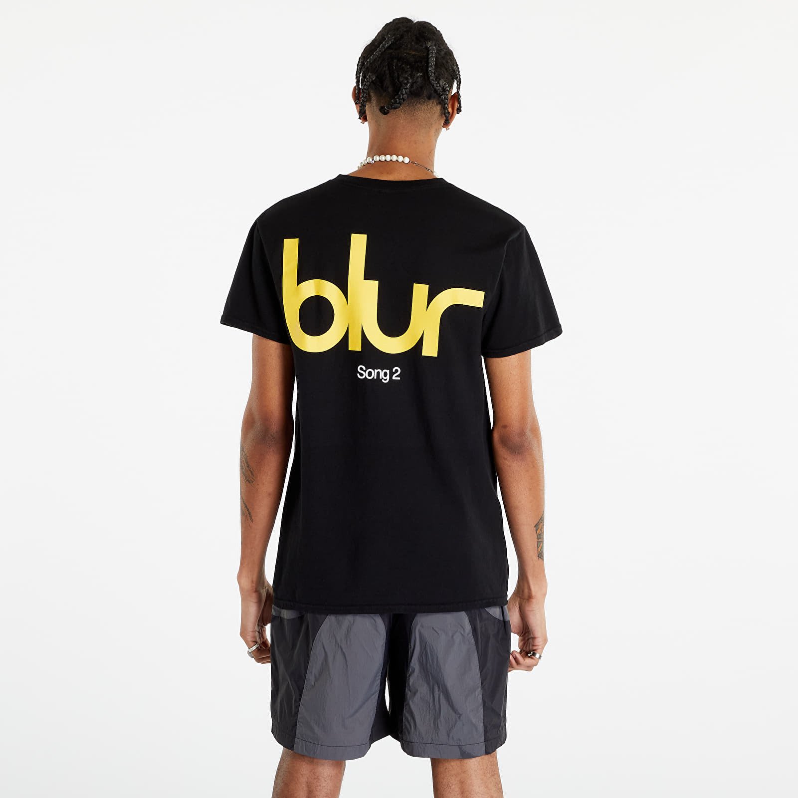 T-shirt Pleasures Blur Song 2 T-Shirt P23SP033 BLACK | FlexDog