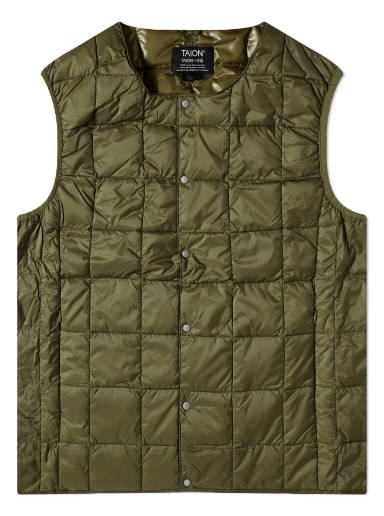 Vest TAION V-Neck Down Vest TAION-W001-BLK | FLEXDOG