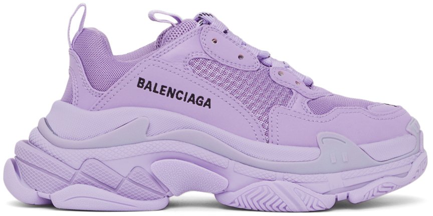 Balenciaga Triple S Sneakers "Purple" 524039 W2FW1 5410 FLEXDOG