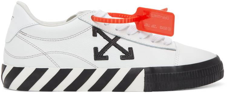 Off-White Leather Vulcanized Low Sneakers OWIA178R21LEA0020110 