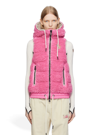 Grenoble Pink Teddy Down Vest