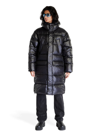 Columbia POWDER LITE HOODED JACKET Black - Fast delivery  Spartoo Europe !  - Clothing Duffel coats Men 123,20 €