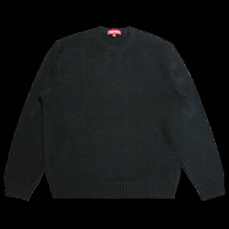 Sweater Supreme Back Logo Sweater SS20SK4 BLACK | FLEXDOG