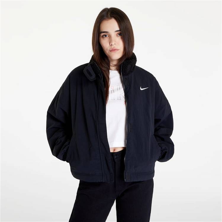 Nike Sportswear Essential Women's Woven Fleece-Lined Jacket. Nike NO