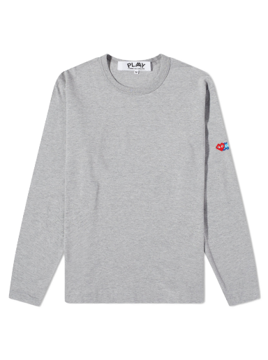 Long Sleeve Invader T-Shirt Grey