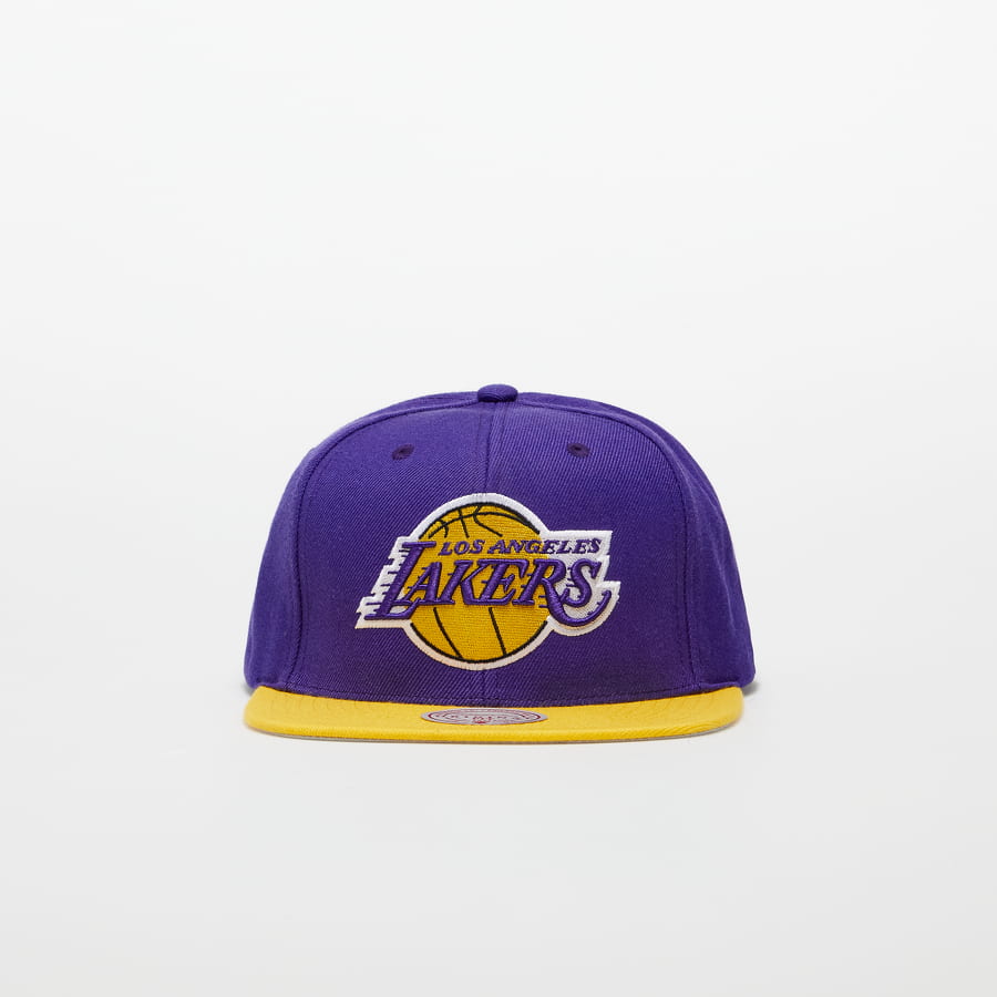 Shop Mitchell & Ness Los Angeles Lakers HWC Team Ground Strapback