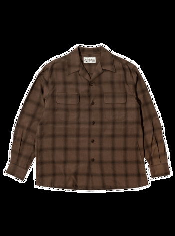 Shirt WACKO MARIA 50's Long Sleeve Shirt 22FW-WMS-OC06 | FLEXDOG