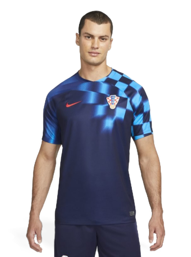 Nike Croatia 2022 Dri-Fit Stadium Home Jersey - White /  Blue