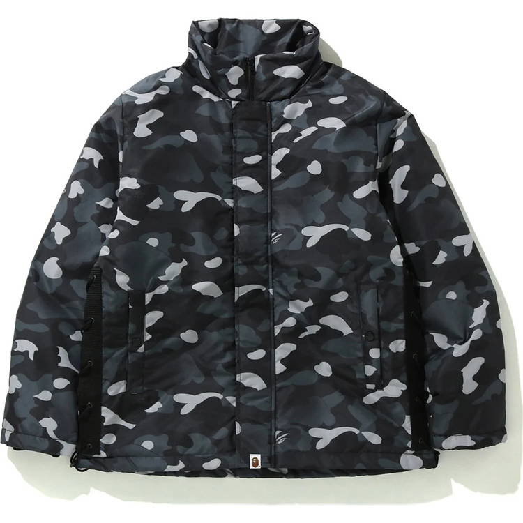 Jacket BAPE Gradation Camo Lace Up Jacket 001LJF801011X-BLK | FLEXDOG