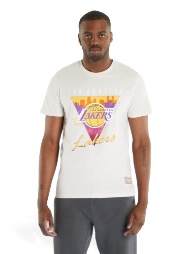 Magic Johnson Los Angeles Lakers Mitchell & Ness Player Burst T-Shirt -  White
