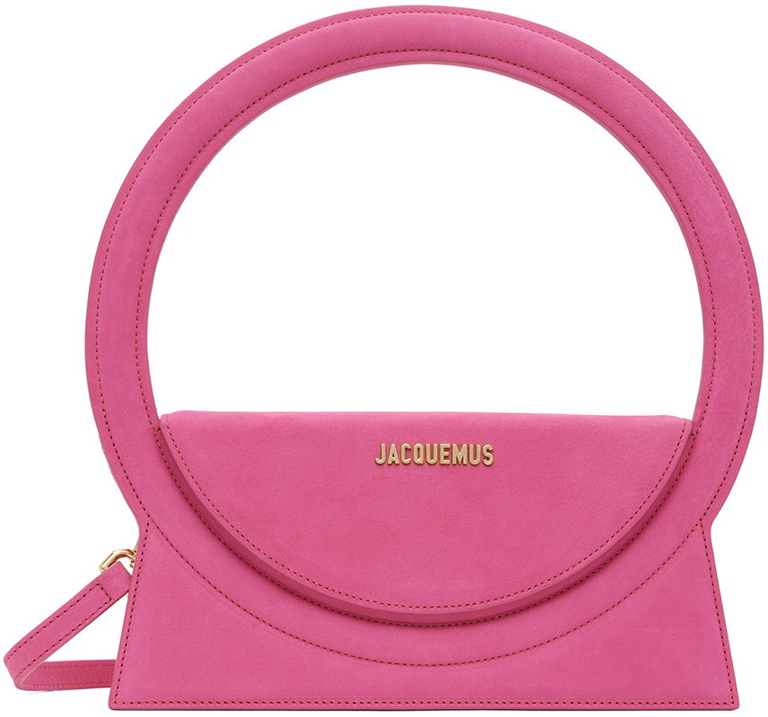 Jacquemus Pink Le Papier 'Le Grand Chiquito' Bag