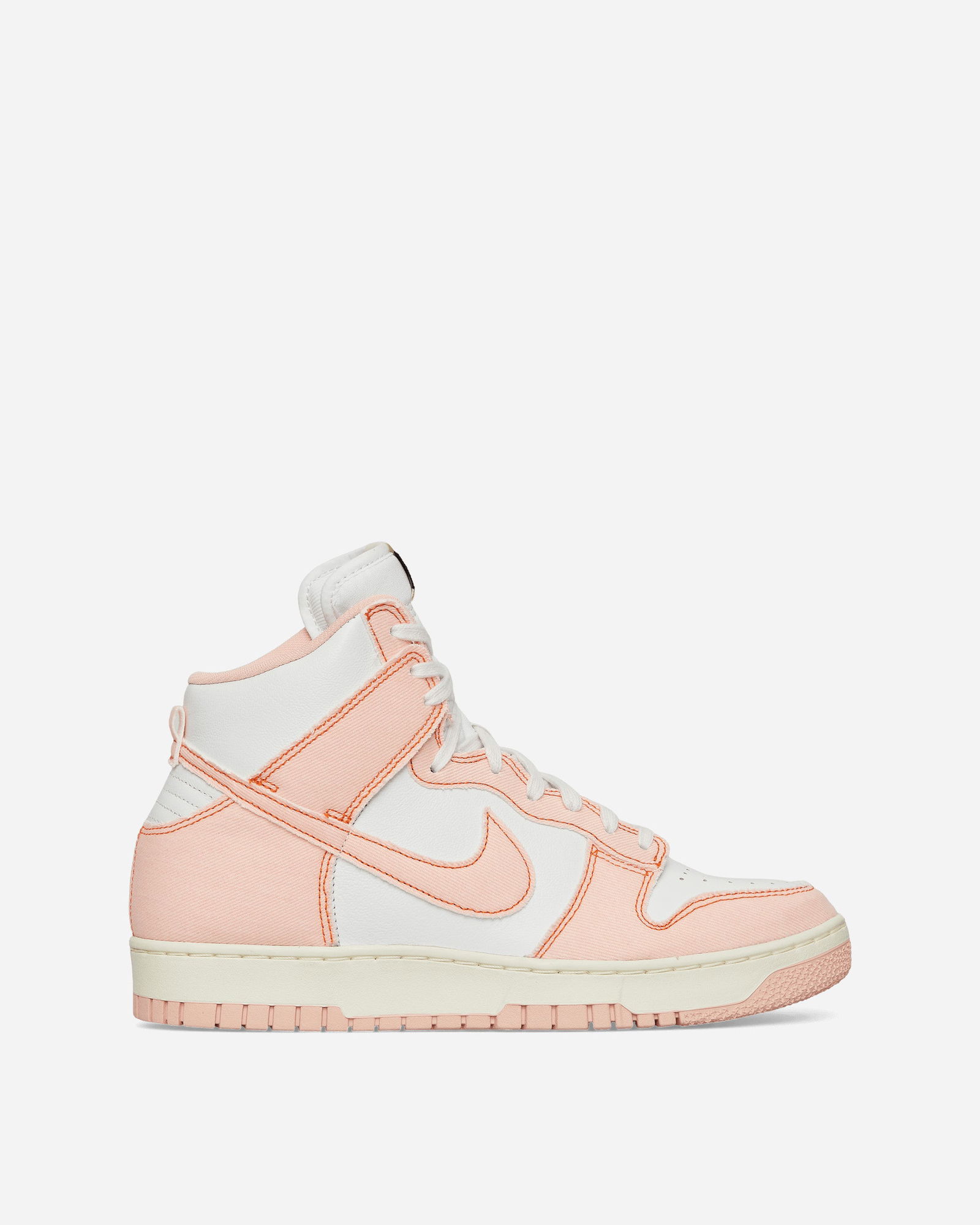 Nike Dunk High Rebel Pink Oxford Womens Lifestyle Shoes Pink Beige