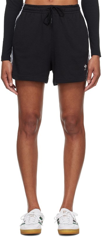 adidas Originals Black 3-Stripes Shorts IU2517