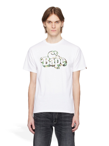 BAPE ABC Camo Milo On T-Shirt 002TEI801003M