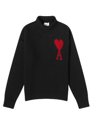 AMI ADC Large Funnel Knit Sweater BFUKS406-018-009