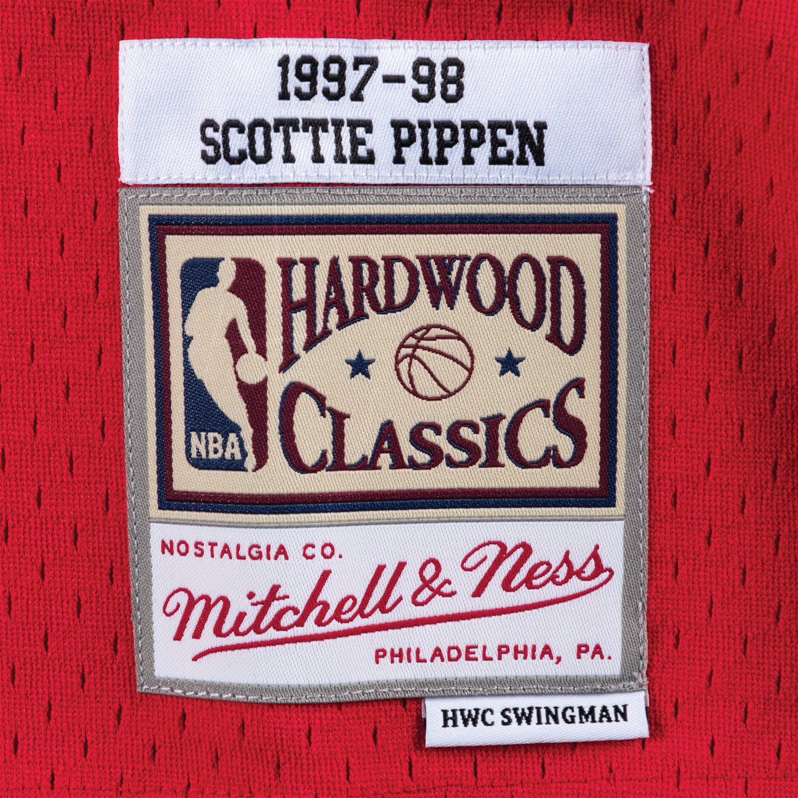Chicago Bulls Scottie Pippen 1997-98 Hardwood Classics Alternate Swingman  Jersey By Mitchell & Ness - Black - Mens