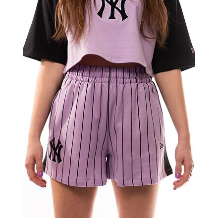 MLB Lifestyle Shorts New York Yankees - Pastel Lilac / Black