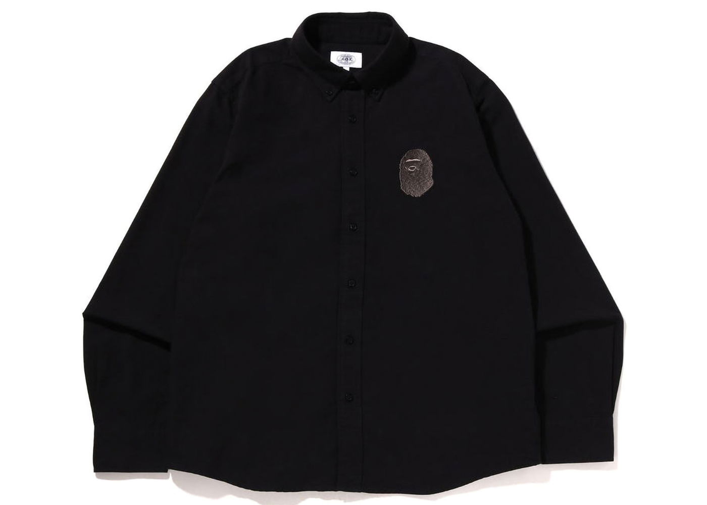 Shirt BAPE Large Ape Head Oxford BD Shirt 1I80-131-008 | FLEXDOG