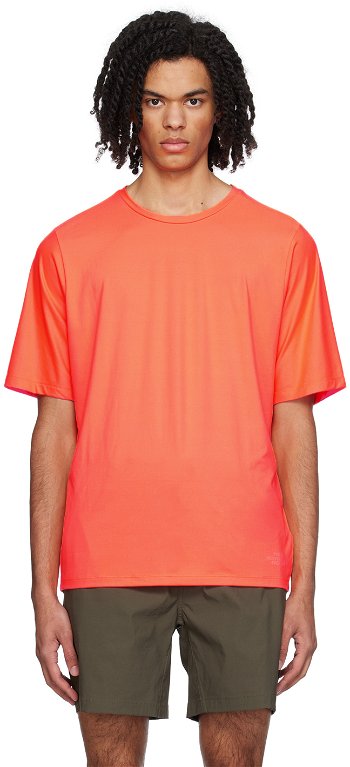 The North Face Orange Dune Sky T-Shirt NF0A86QV