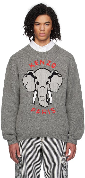 KENZO Paris Elephant Sweater FD55PU3643BA