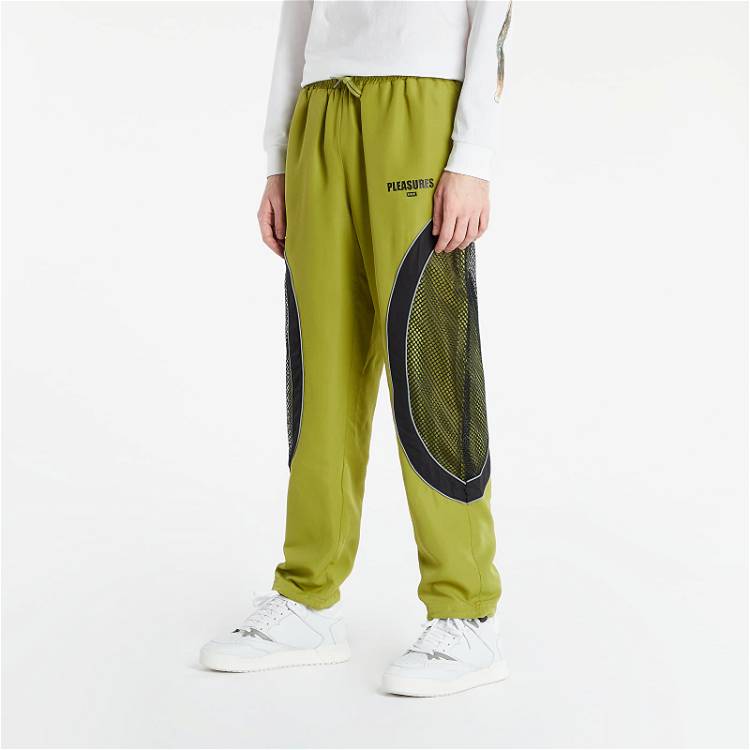 Trousers HUF Pleasures x Darton Track Pant PT00241-GREEN | FLEXDOG