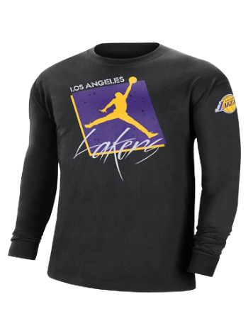 Nike Los Angeles Lakers Courtside Statement Edition Jordan Max90 NBA T-Shirt DV5747-010