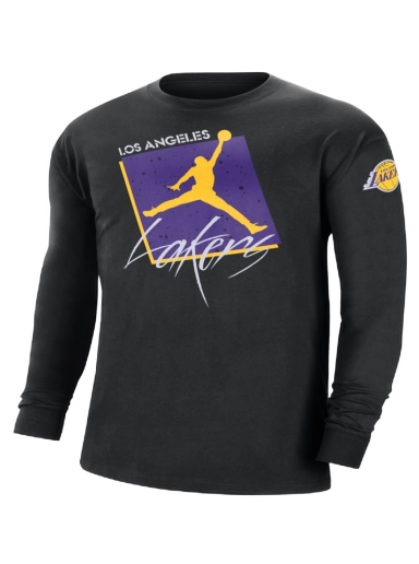 Buy NBA LOS ANGELES LAKERS COURTSIDE PREMIuM ESSENTIAL T-SHIRT for