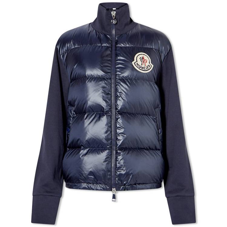 Puffer jacket Moncler Padded Zip Up Cardigan Navy 8G000-14-89A2Y 