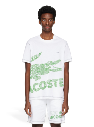 T-shirt Lacoste Regular Iconic Croc - TH3563-001