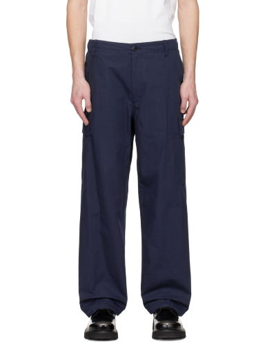 Lined cargo trousers - Navy blue - Kids | H&M IN