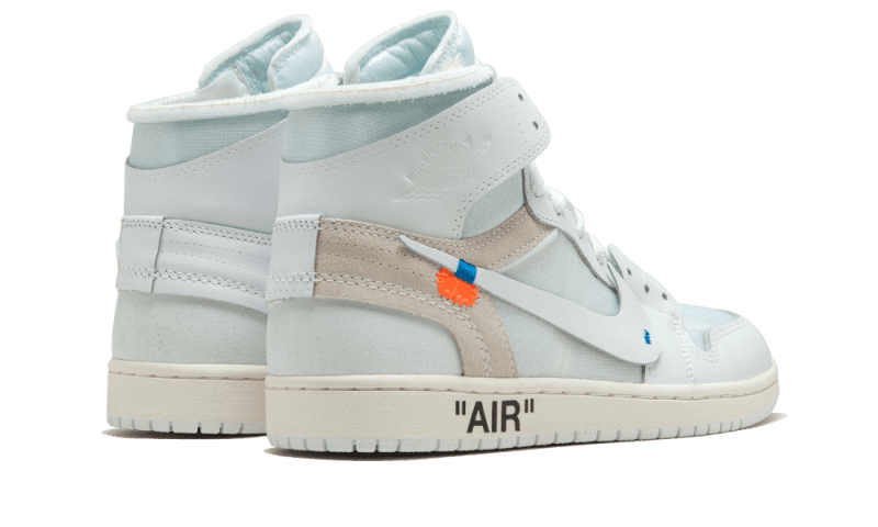 Jordan Off-White x Air Jordan 1 Retro High ''White'' 2018 OG AQ0818-100