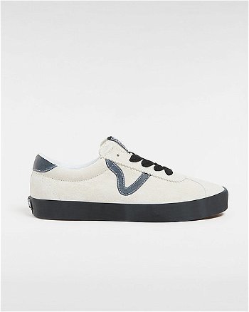 Vans Sport Low Suede Shoes (suede White/black) Unisex White, Size 2.5 VN000CQRYB2