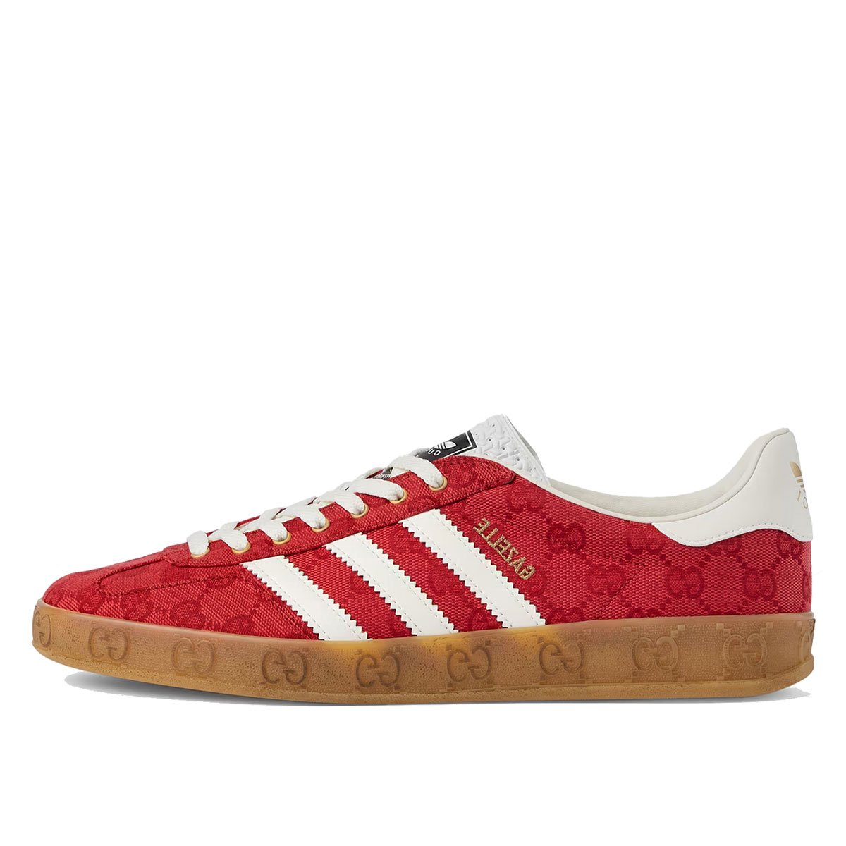 adidas gazelle red and white