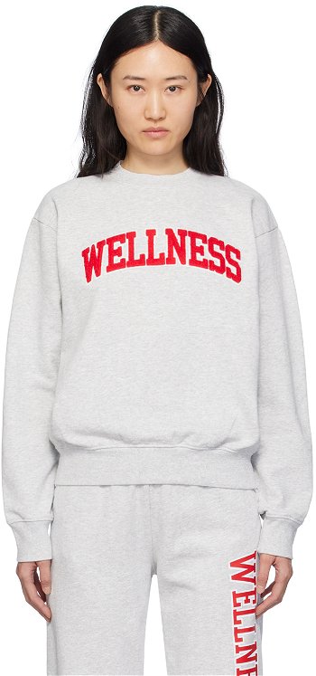 Sporty & Rich 'Wellness' Ivy Sweatshirt CRAW2346HG