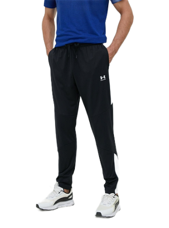 Under Armour Tricot Track Pants Black-White