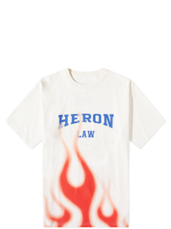 HERON PRESTON Heron Law Flames Tee HMAA032S23JER0070125