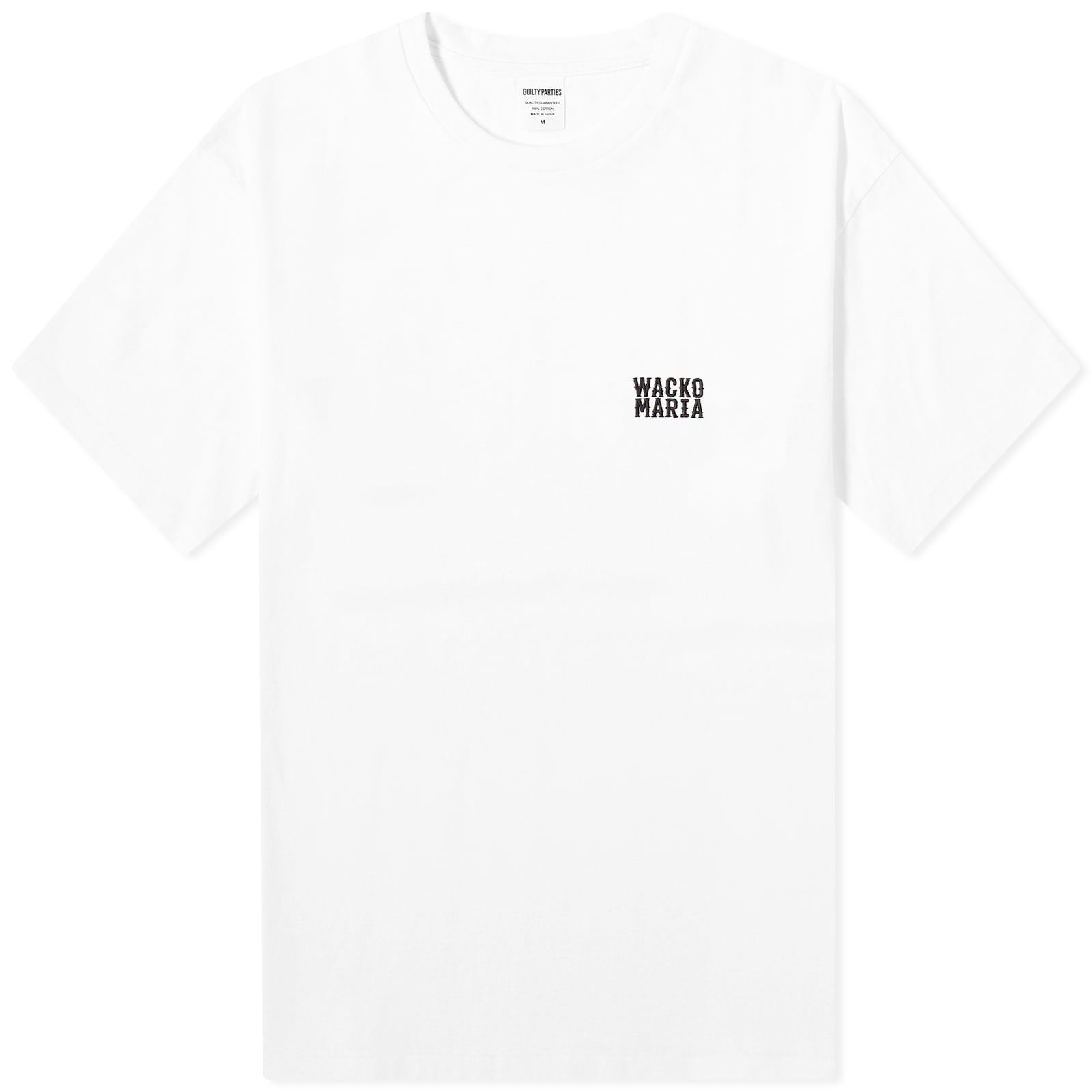 T-shirt WACKO MARIA Tim Lehi Crew Neck T-Shirt 23FW-WMT-TEE01-WHT