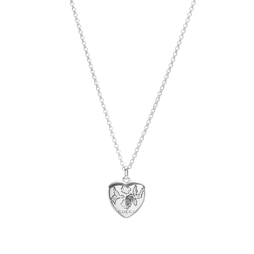 Heart Knot Necklace in Sterling Silver - MYKA