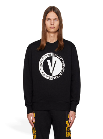 Versace Jeans Couture V-Emblem Sweatshirt E75GAIG06_ECF00G