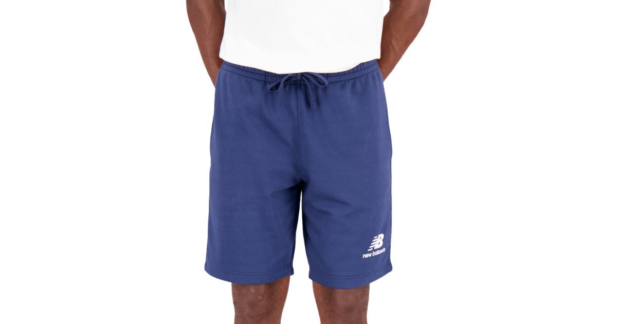 Terry French Short Essentials ms31540-nny Balance | Stacked New Shorts FLEXDOG Logo