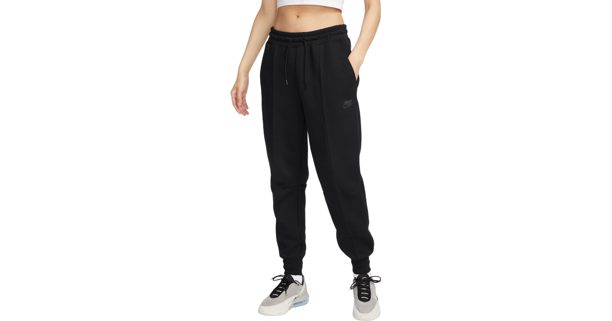 $80 Womens Size XL Nike Sportswear Tech Fleece Joggers Black CW4292-010 2 