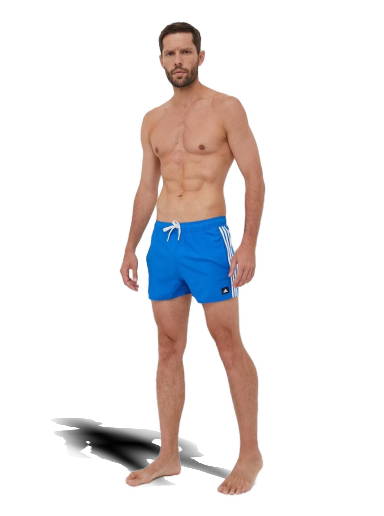 adidas FARM Rio 3-Stripes CLX Swim Shorts - Blue | Men's Swim | adidas US