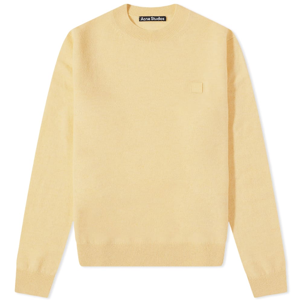 Sweater Acne Studios Kalon New Face Crew Knit C60042-AQU | FLEXDOG