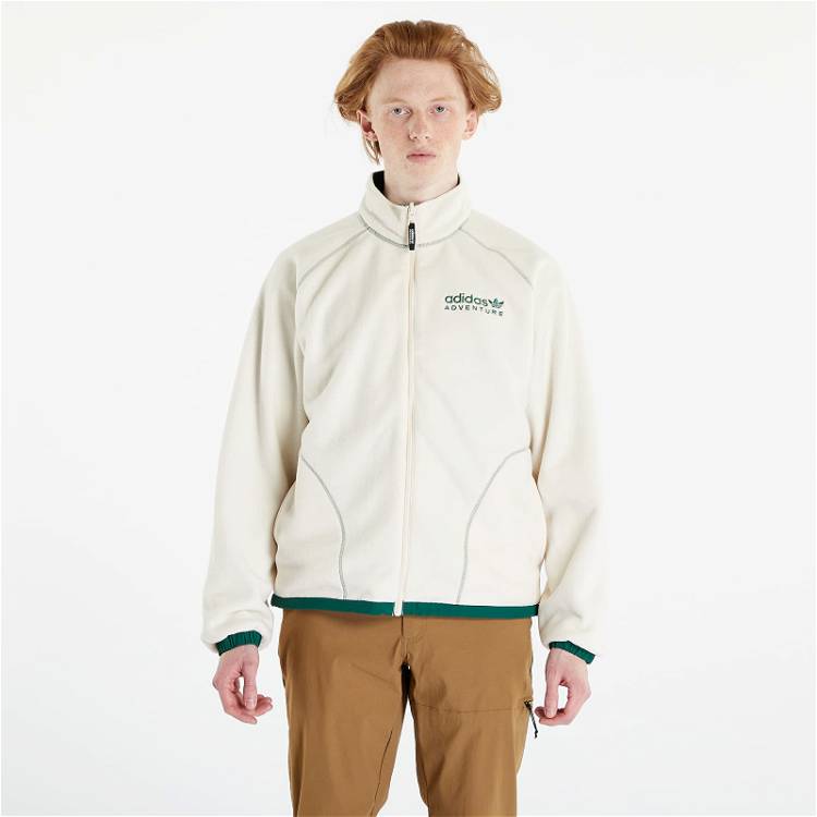 Windbreaker adidas Originals Adventure Fleece Jacket HR4227 Reversible | Half Zip FLEXDOG Polar