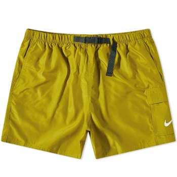 Nike Swim Belted 5"Volley Shorts "Moss" NESSB522-314