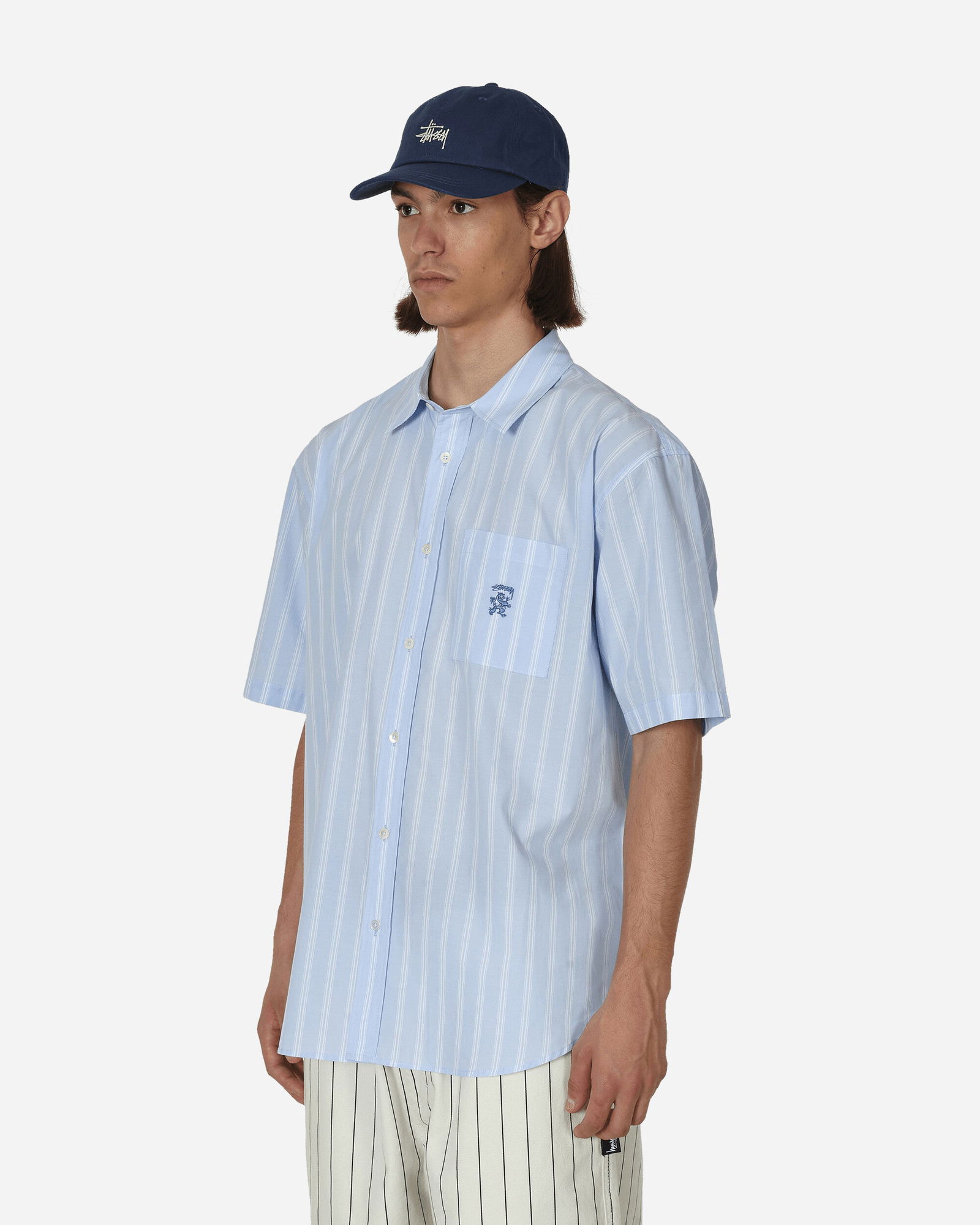 注意事項Mサイズ stussy boxy striped ss shirt シャツ - シャツ