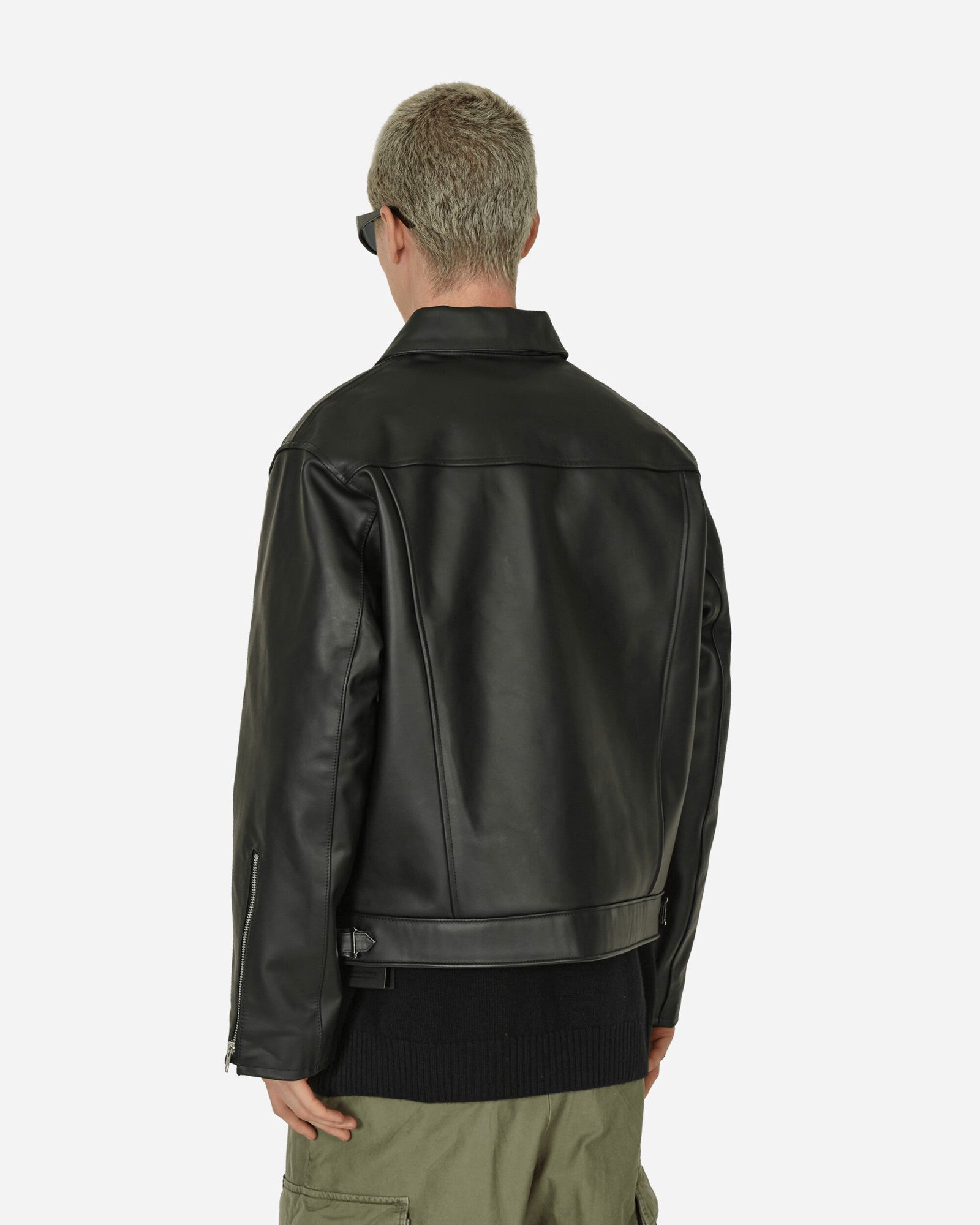 Jacket Neighborhood Single Leather Jacket 232SZNH-JKM01 BK 